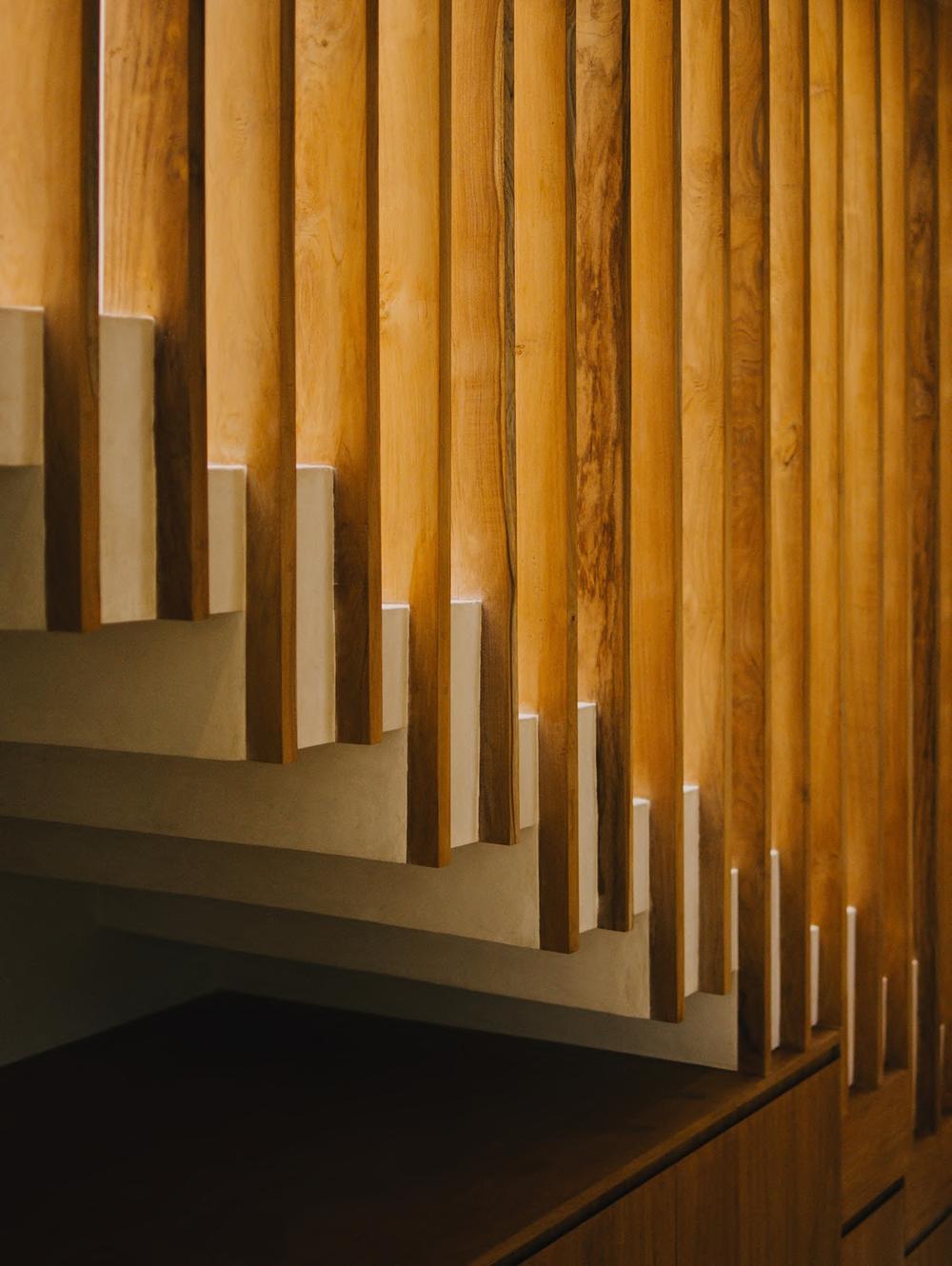 Portfolio — detalle de la escalera